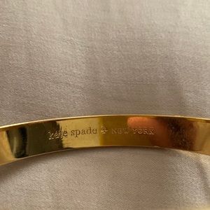 Kate spade gold bracelet!
